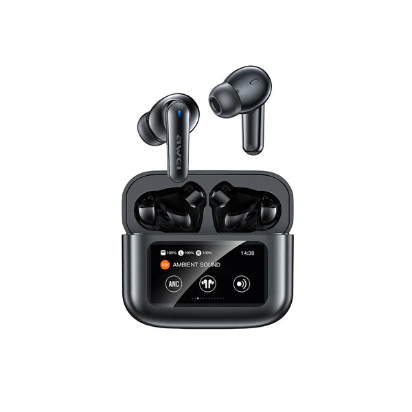 AWEI T56ANC Touch Color Screen Bluetooth EarBuds