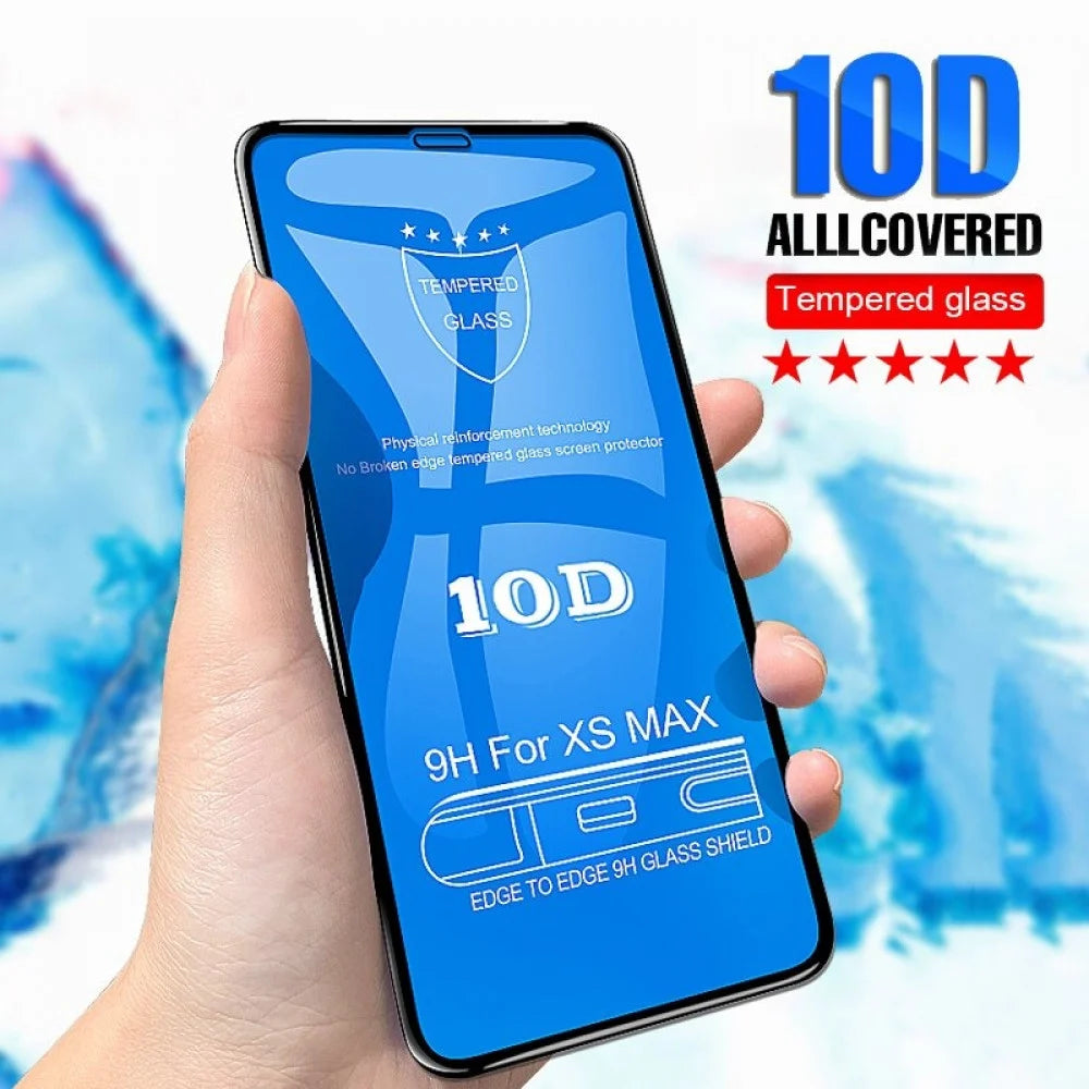 10D Screen Protector Glass For Samsung Galaxy