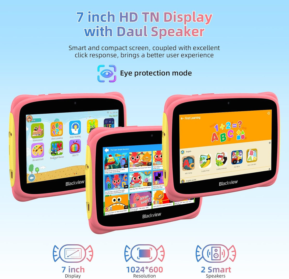 Blackview Kids Tablets Tab3Kids