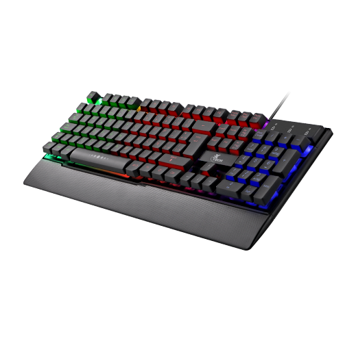 Armiger  Wired Multimedia gaming keyboard with Multi-color LED backlight - XTK-510E