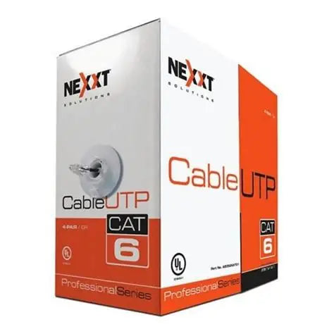 NEXXT UTP Cable 4 Pairs Cat6 Cat6 Bulk, U/UTP Cable, CMR type
