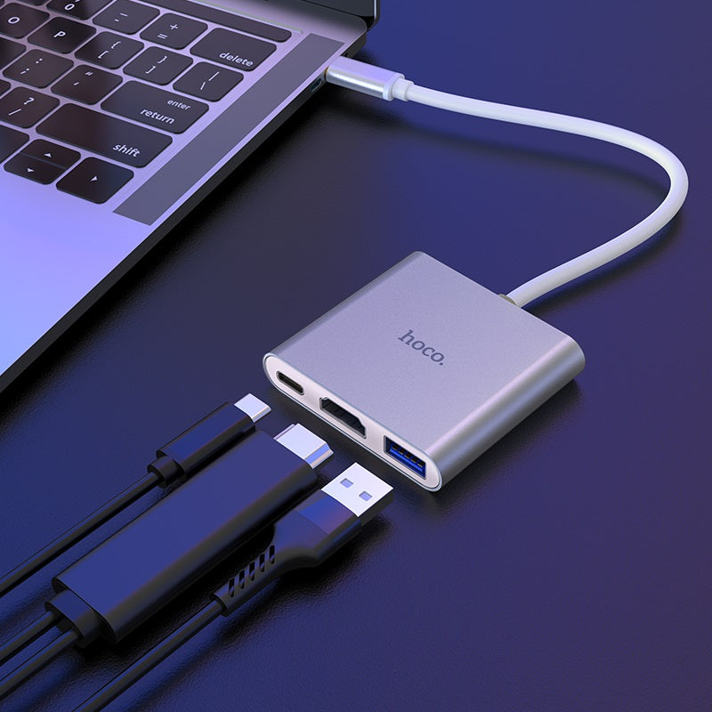 Type-C hub “HB14 Easy use” USB3.0+HDTV+PD