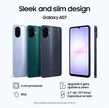 Samsung Galaxy A07 4GB + 128GB